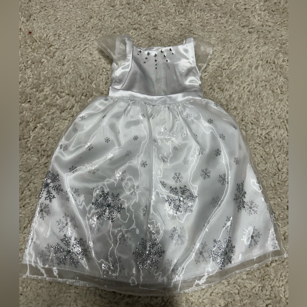 American Girl White Snow Gown